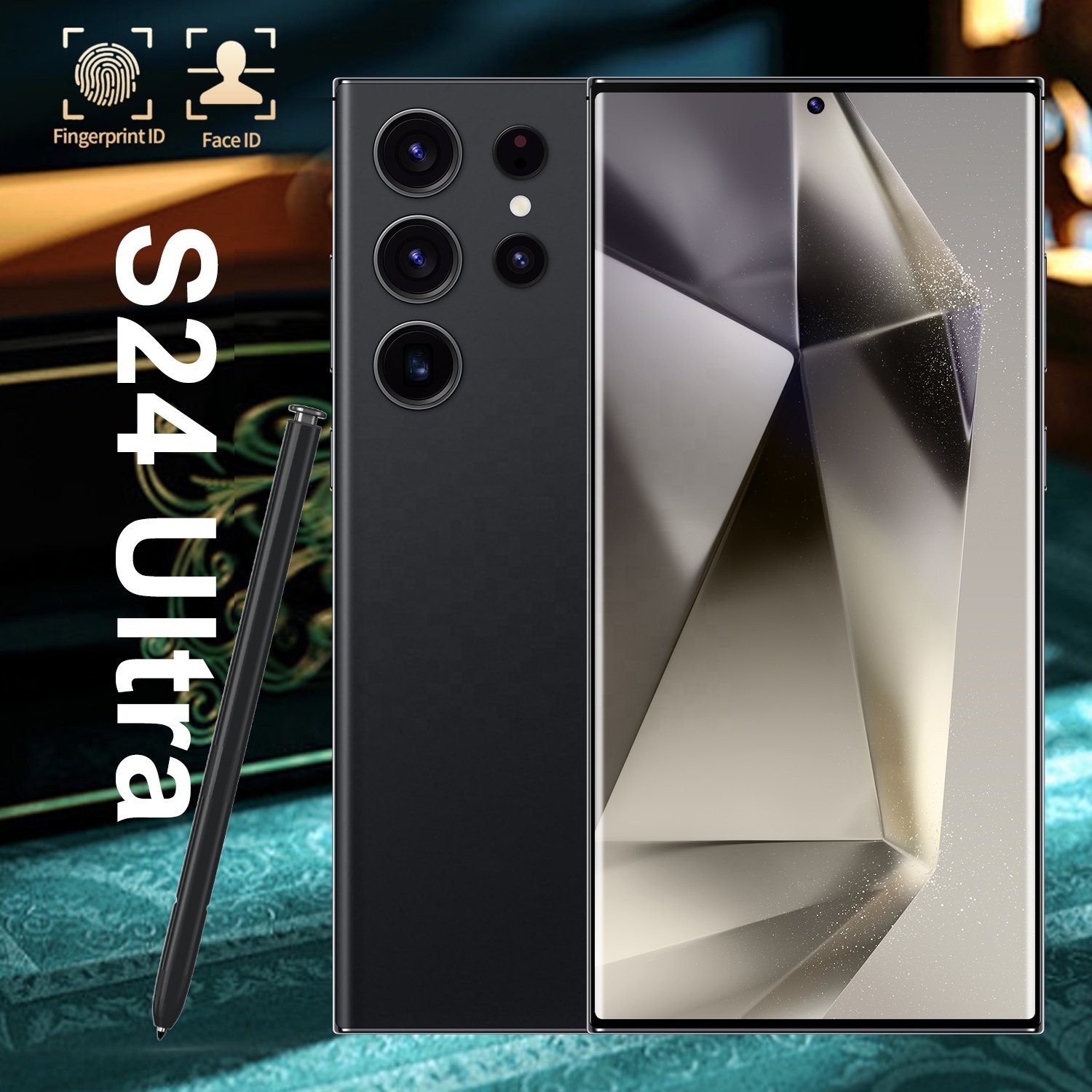 S24 Ultra 16GB+1TB 7.3inch Unlocked dual card High quality 5G Smartphone Android 13 Deca Core Mobile phones